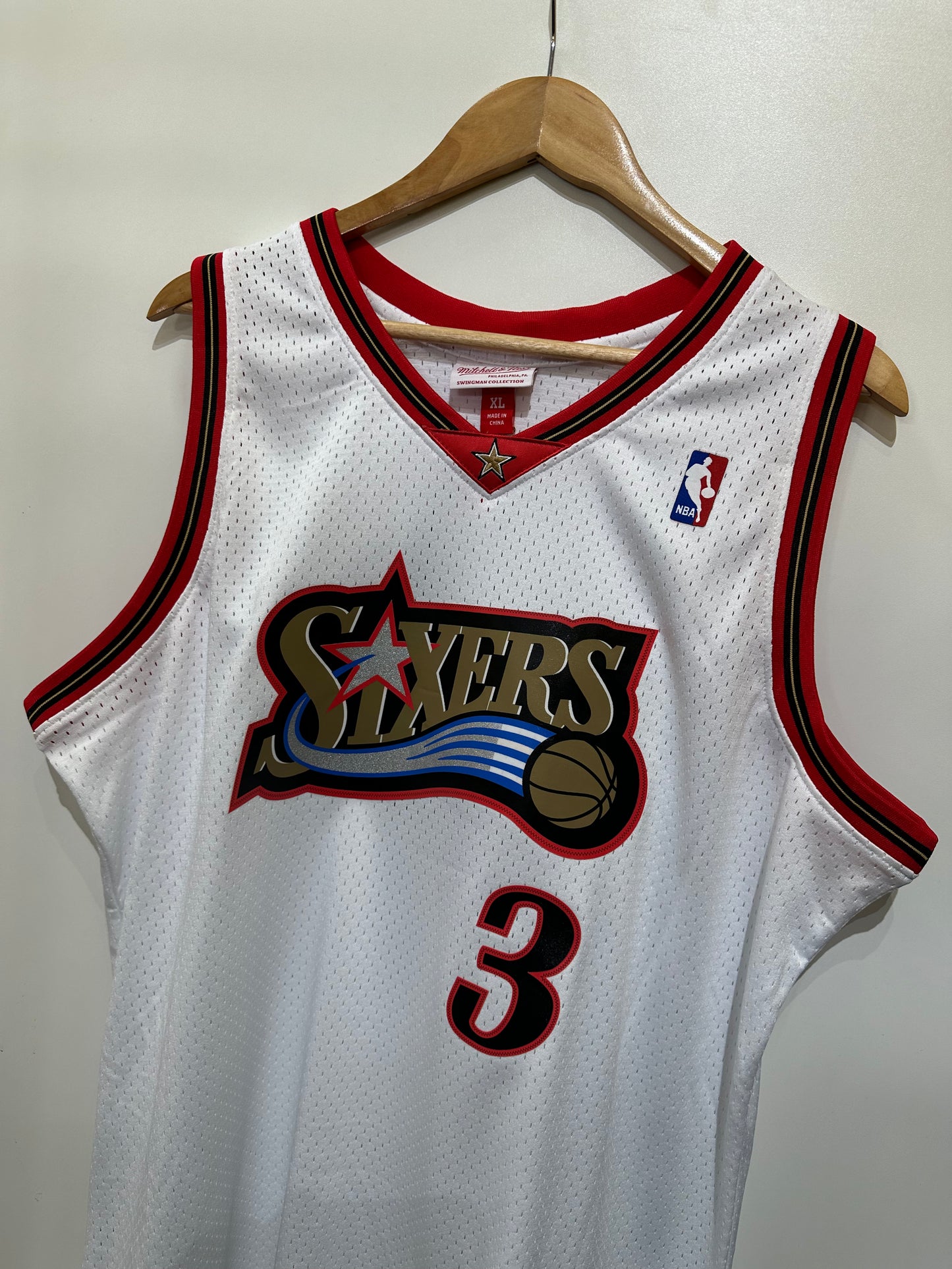 REGATA MITCHELL & NESS PHILADELPHIA 76ERS 2000-01