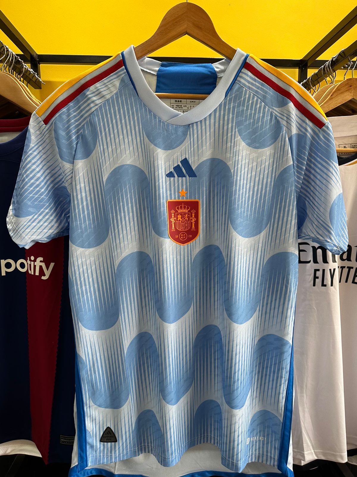 CAMISA DA ESPANHA II 2022/23 VERSÃO JOGADOR